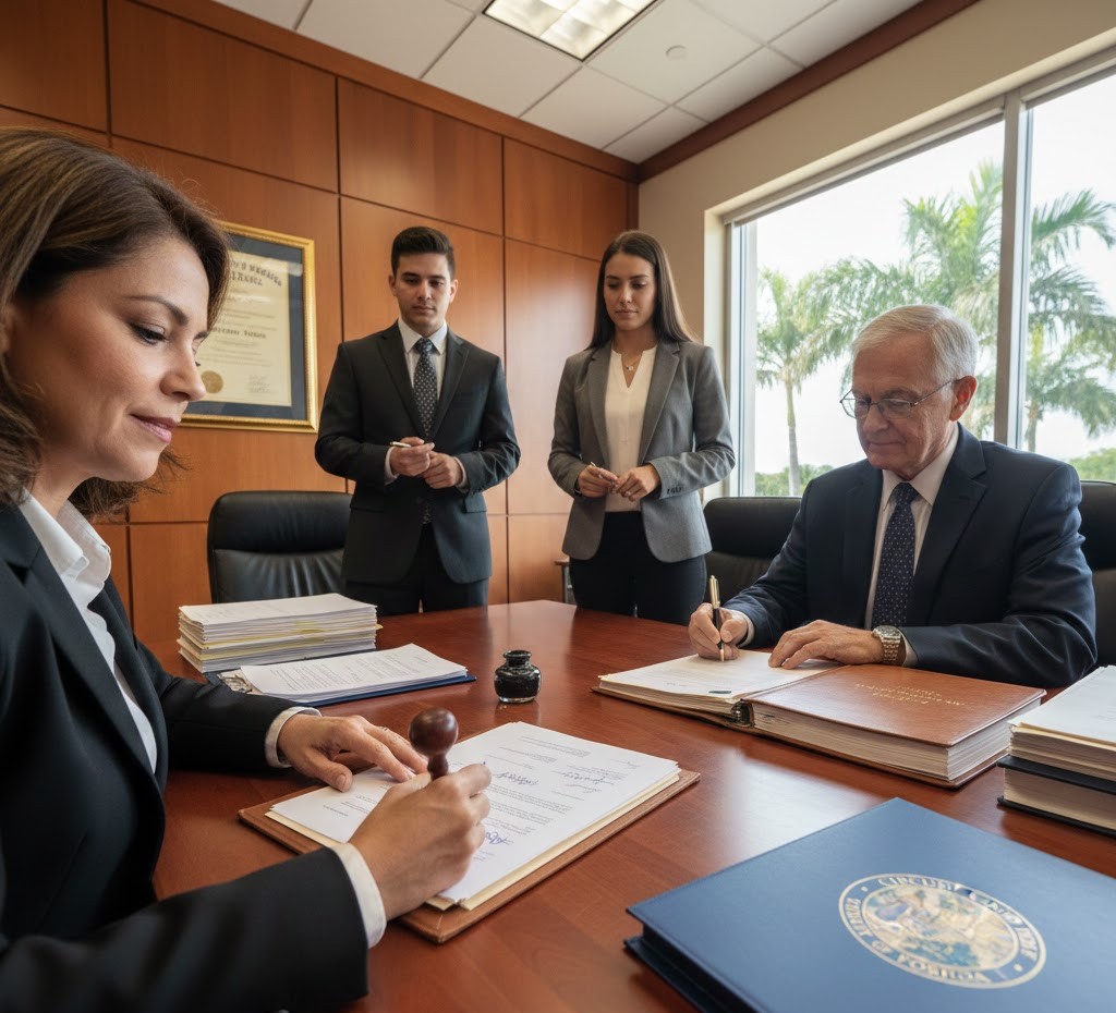 notarizing a power of attorney